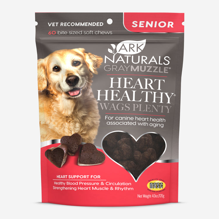 Ark Naturals Gray Muzzle Heart Healthy Wags Plenty