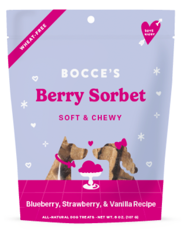 Bocce's Bakery Soft & Chewy Treats — Date Night: Berry Sorbet